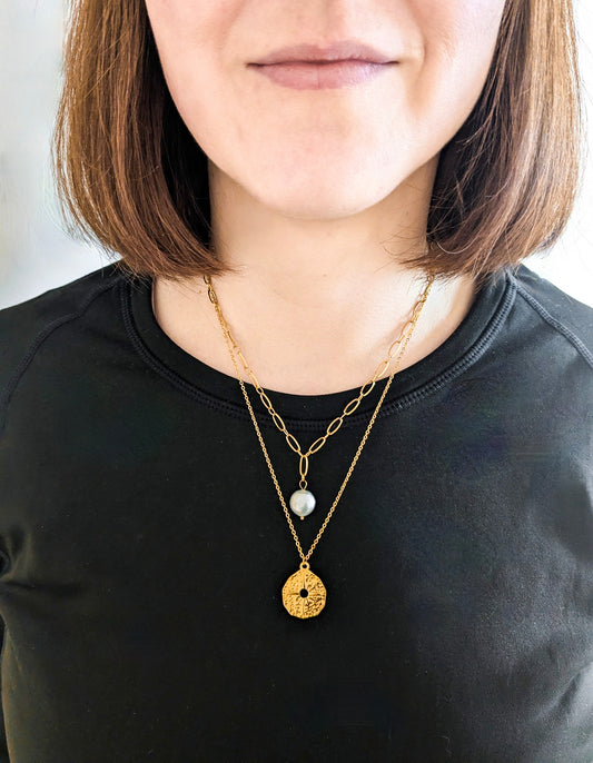 waterproof pearl necklace