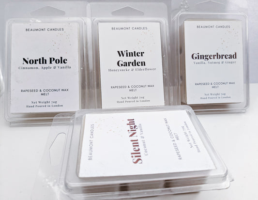 4x strong scented. rapeseed and coconut wax