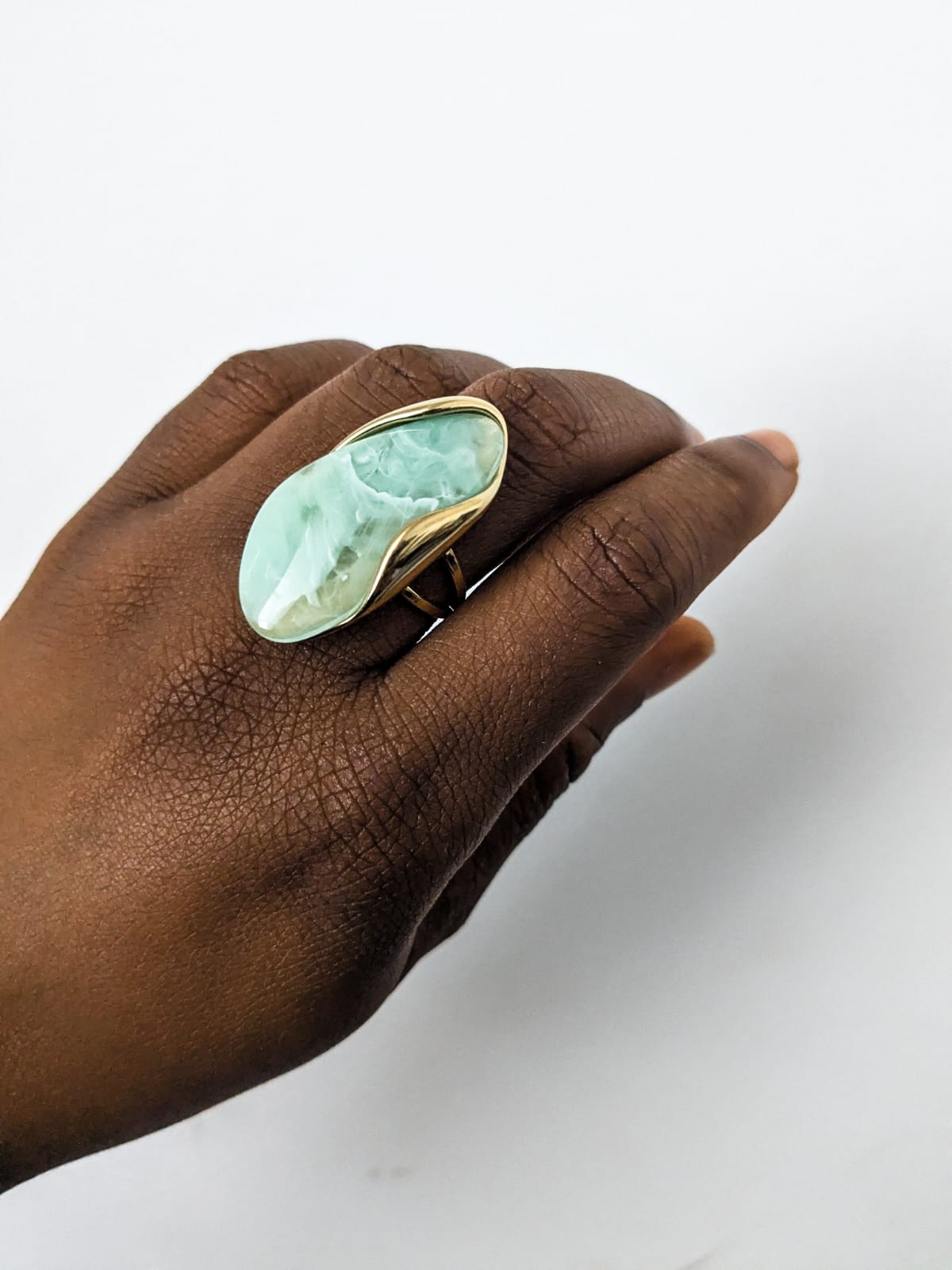 Water proof Gold ring - adjustable
