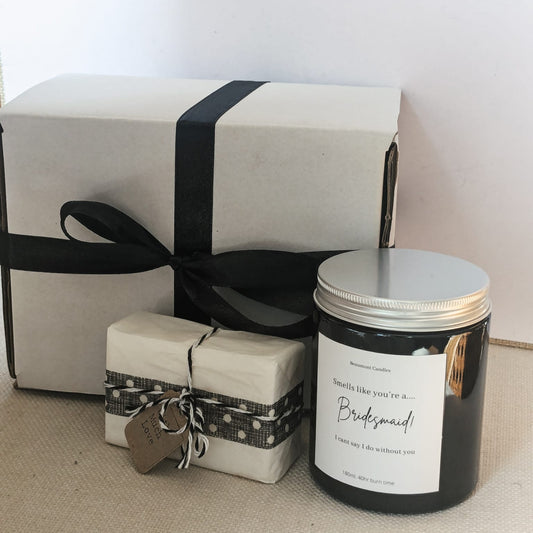 bridesmaids candle gift