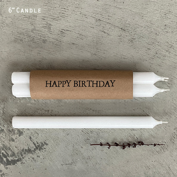 East of India happy birthday candle