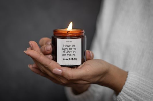 Happy birthday candle