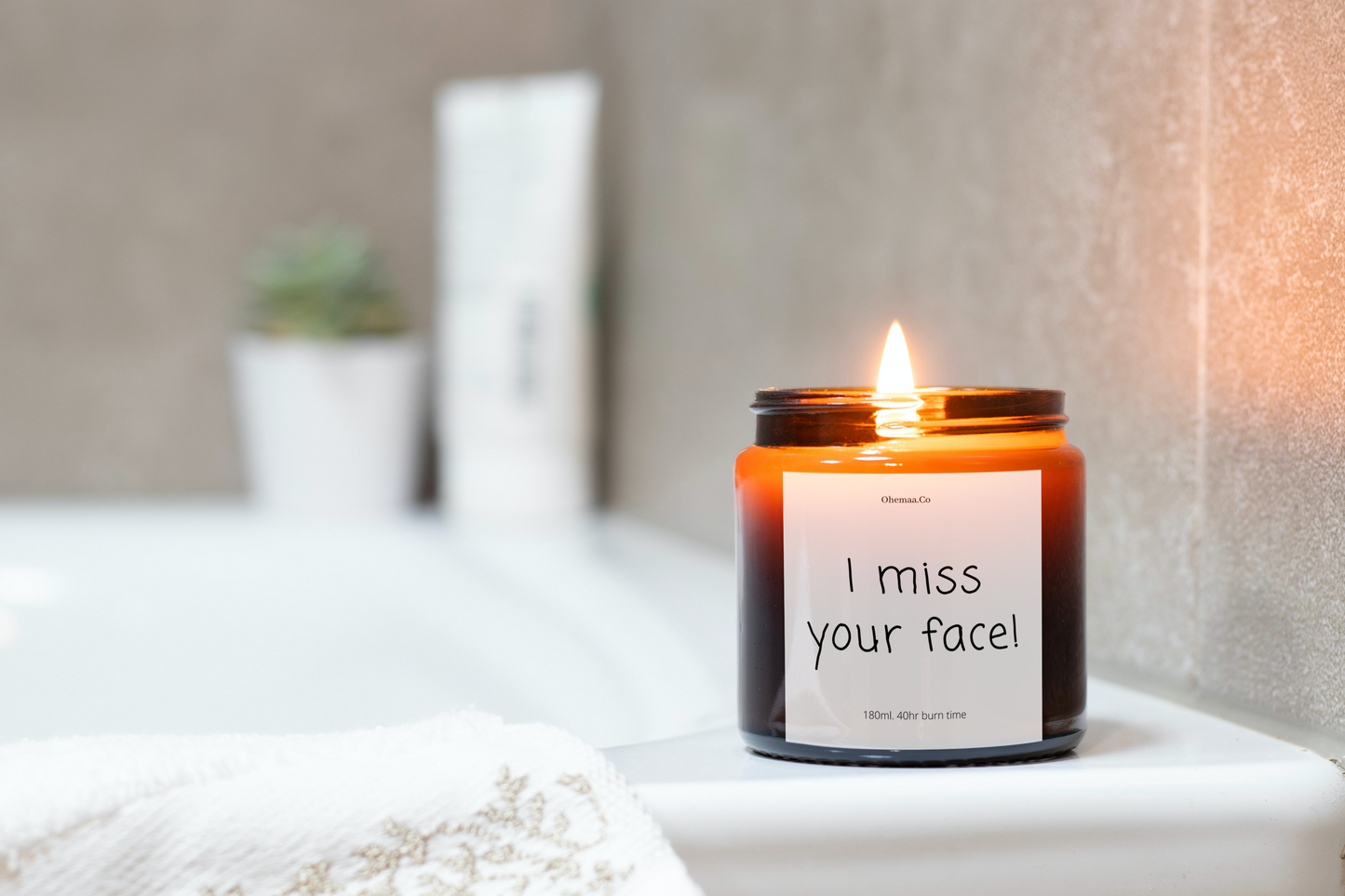 I Miss Your Face - Candle 1