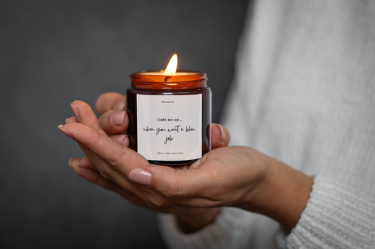 funny candle for him