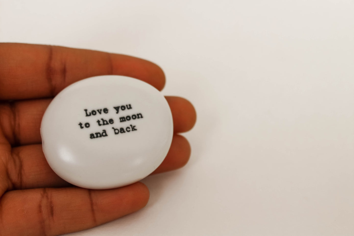 East of India i love you token gift