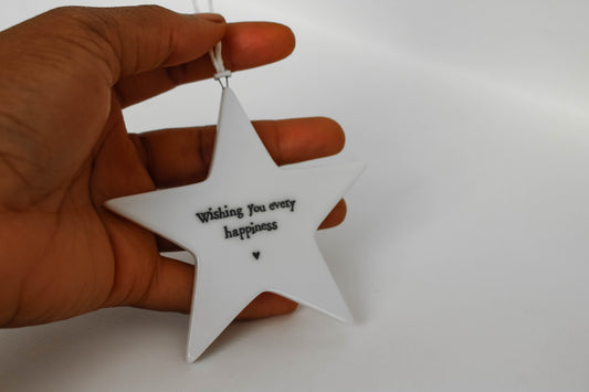 wishing you every happiness East of India