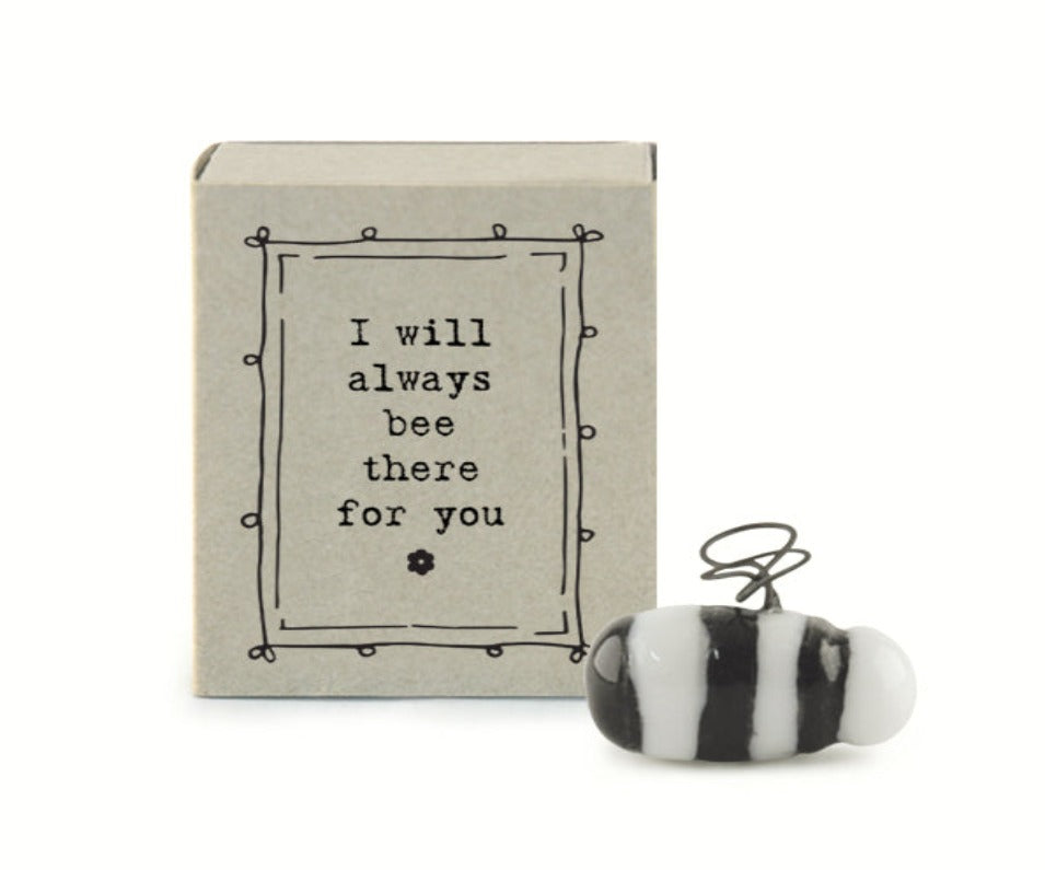 East of India Matchbox Bee token gift