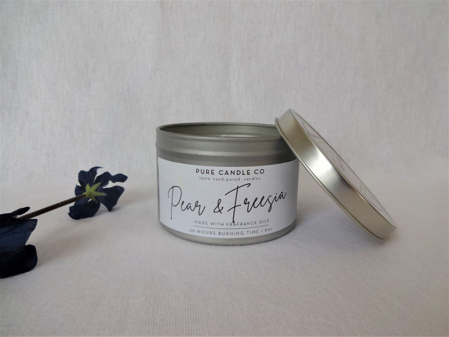 Pear and freesia candle