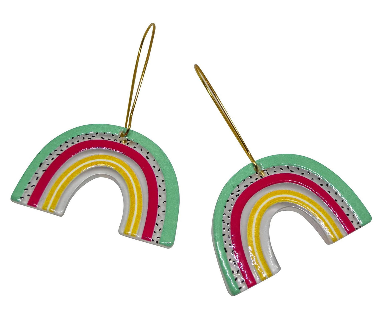 rainbow earrings
