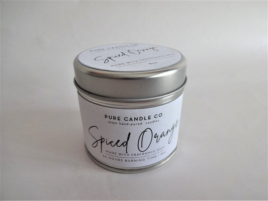 spiced orange candle