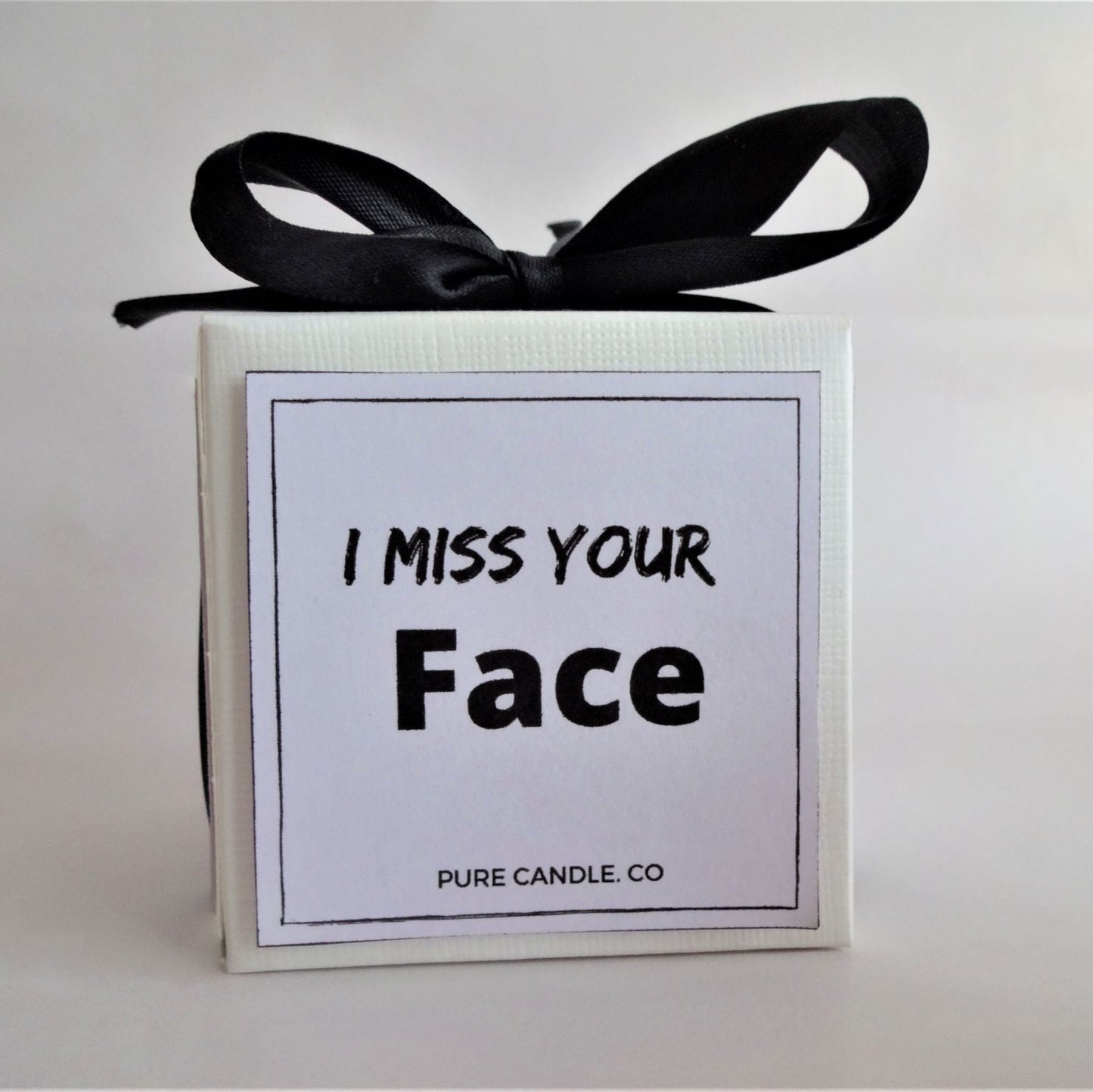 i miss your face candle, best friend gift