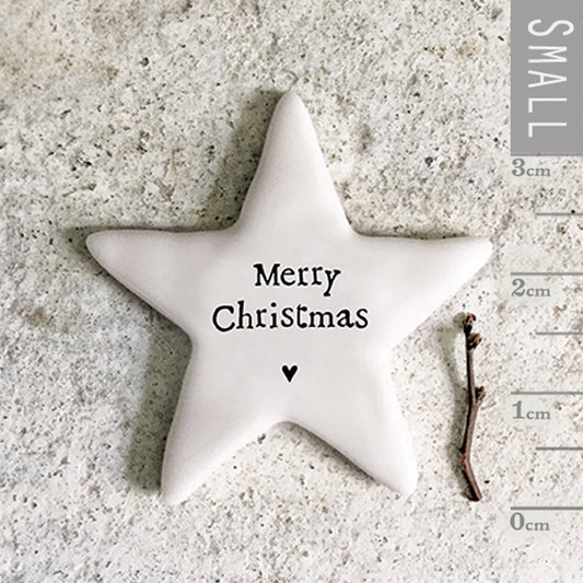 East of India Matchbox christmas star