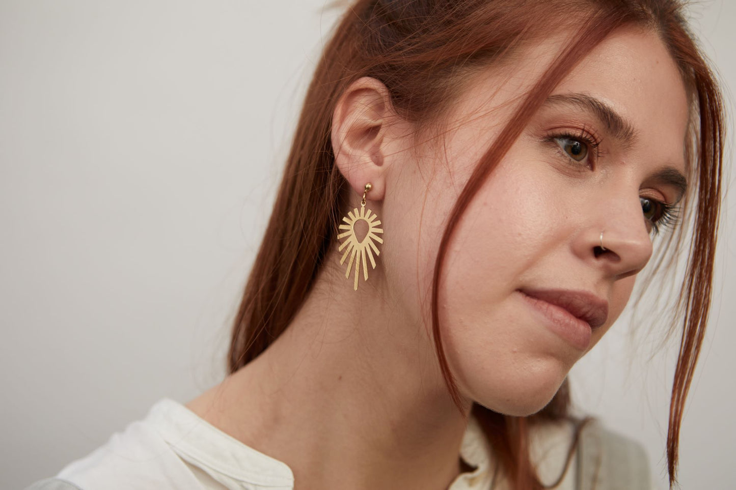 Sun earrings