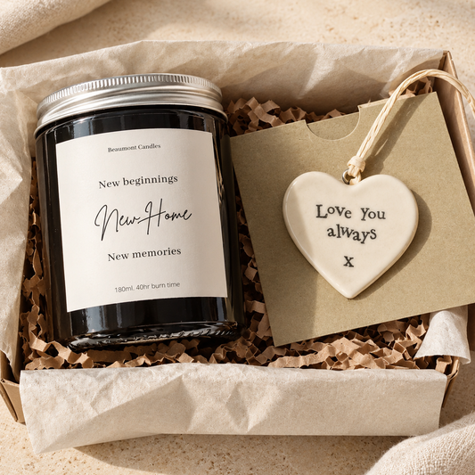 House warming candle gift set