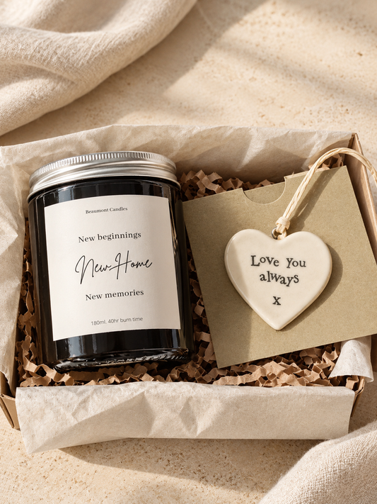 House warming candle gift