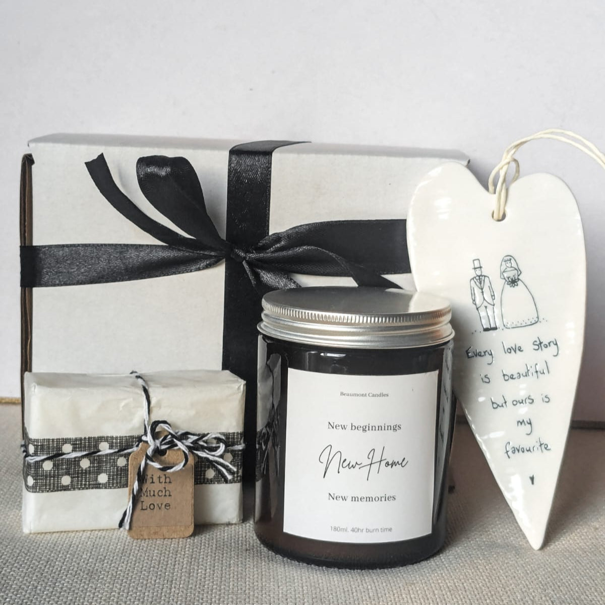 New home candle gift