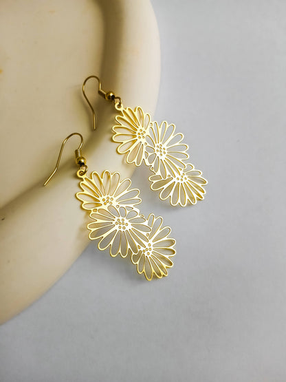 Daisy Drop Earrings