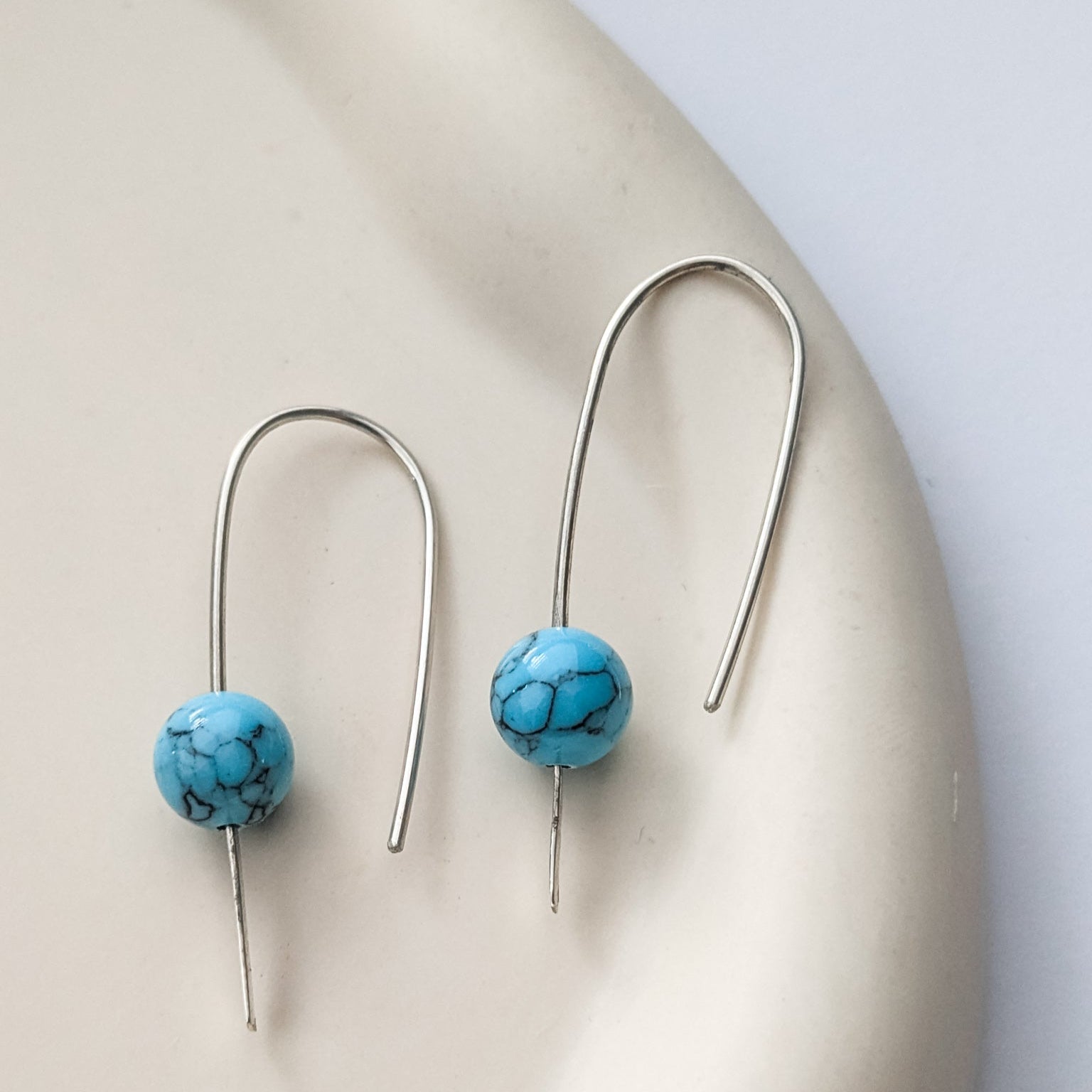 Turquoise drop earrings