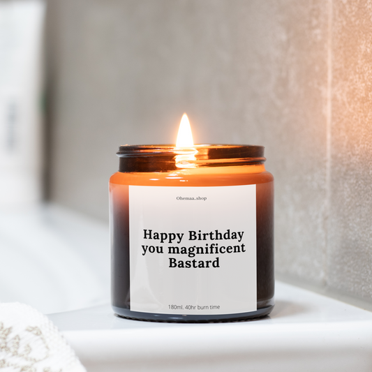 Funny Rude Birthday candle gift 