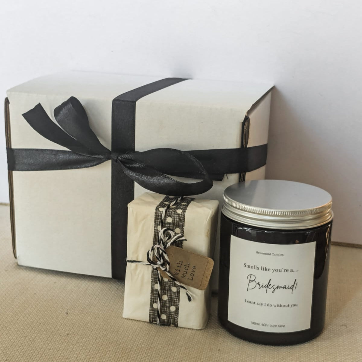 bridesmaid proposal candle