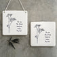 You are the Friend Porcelain Hanging Tag