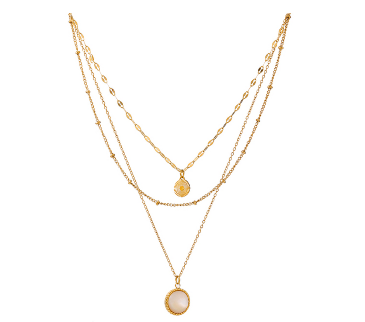 Multiple Layer Diamond Chain Multi Layered Chain – Ohemaa Jewellery Designs