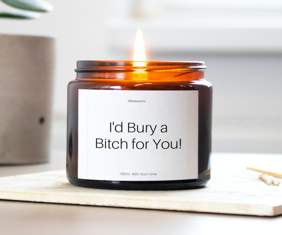 funny candle for her