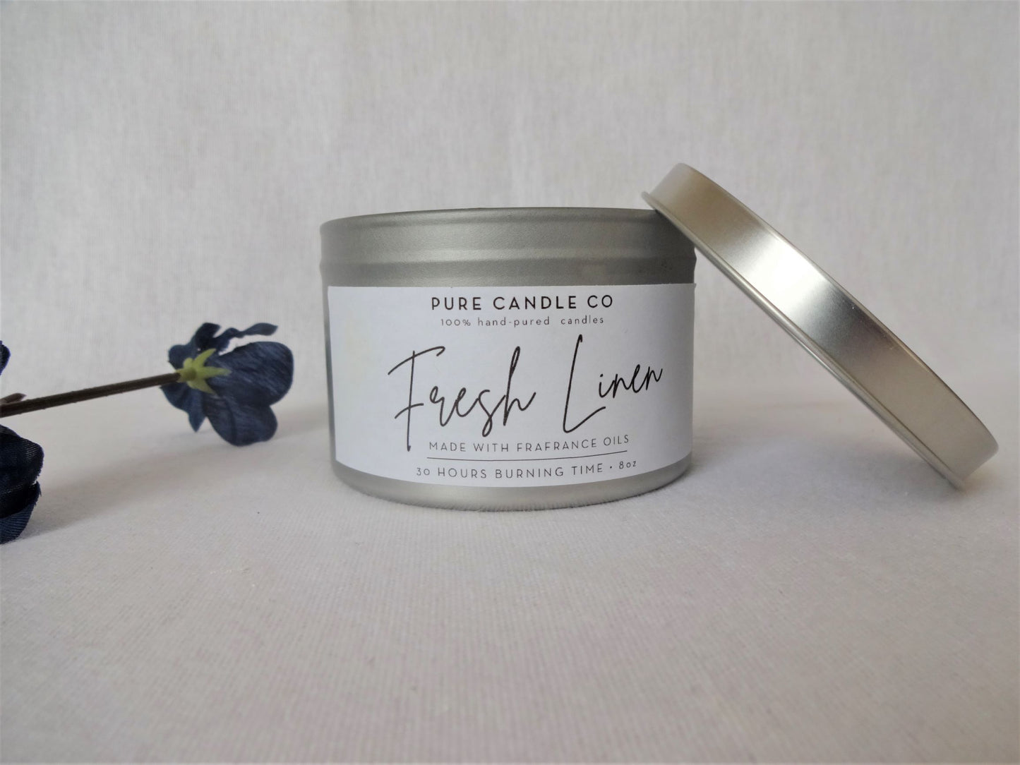 fresh linen candle