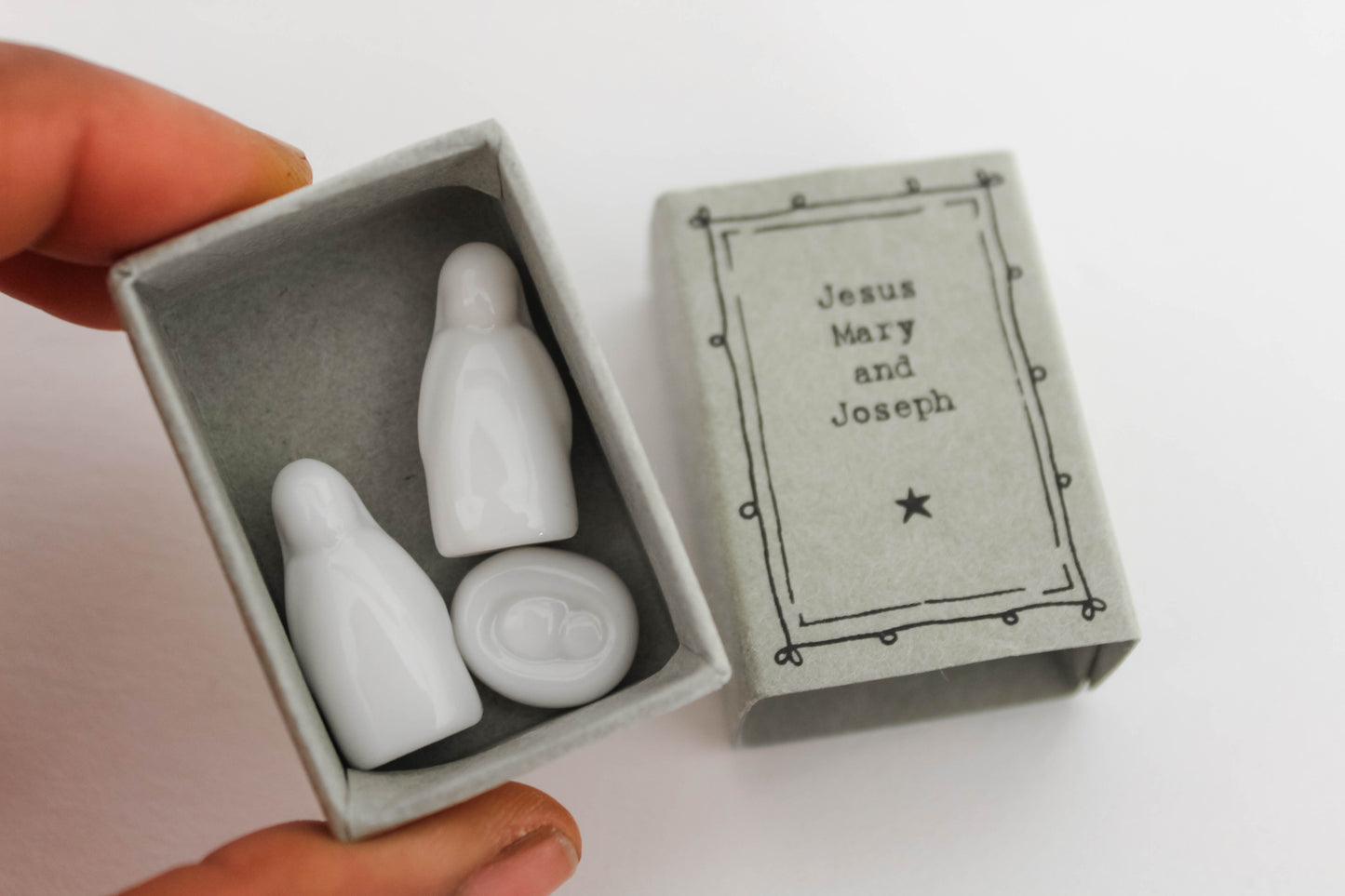 Porcelain Mini Nativity Set