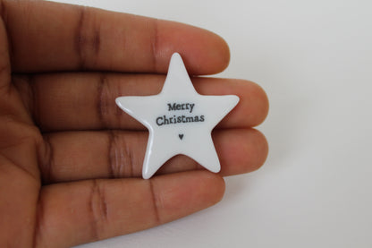 East of India Matchbox  Christmas Star Stocking filler