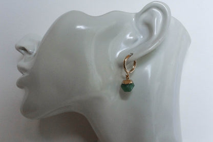 Aventurine earrings