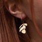 Leaf Hoop Earrings
