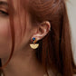 multi coloured stud earrings