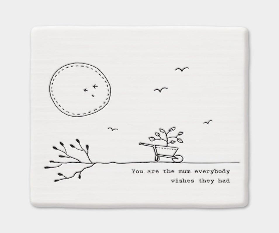 mothers day coaster gift East of India 