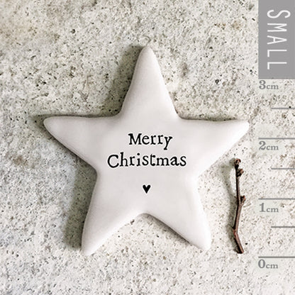 East of India Matchbox  christmas star